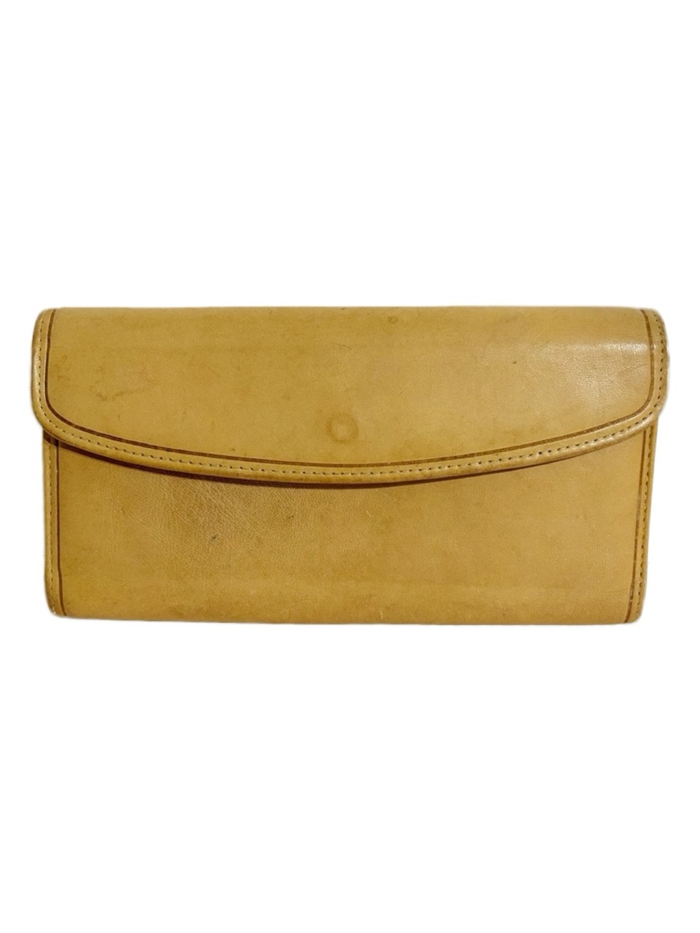 Vintage Buxton velvet Touch Cowhide  Smooth Leather Wallet with Checkbook Cover